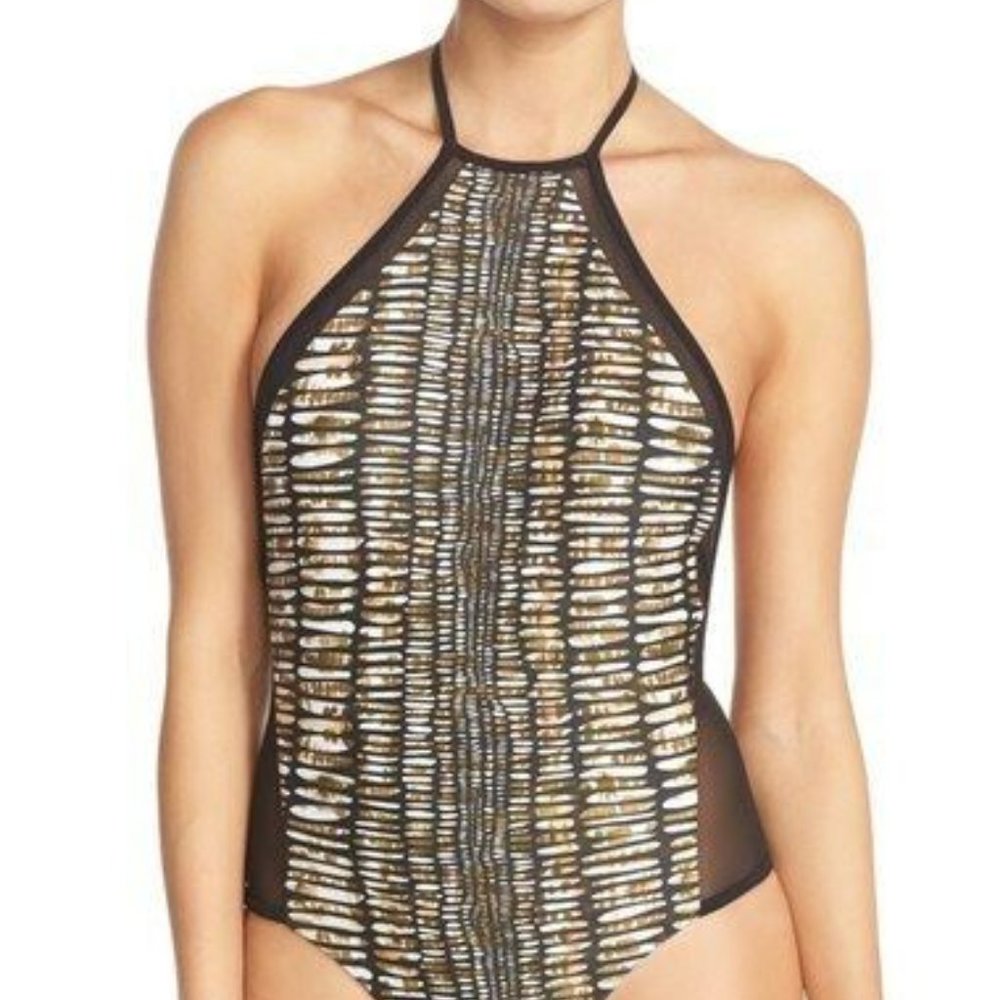 Issa de' de mar 'Brooklyn' High Cut One-Piece Swim